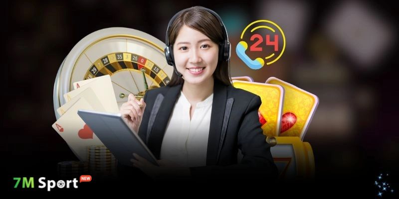 Hệ thống luôn sẵn sàng hỗ trợ người chơi 24/7 với sự chuyên nghiệp nhất